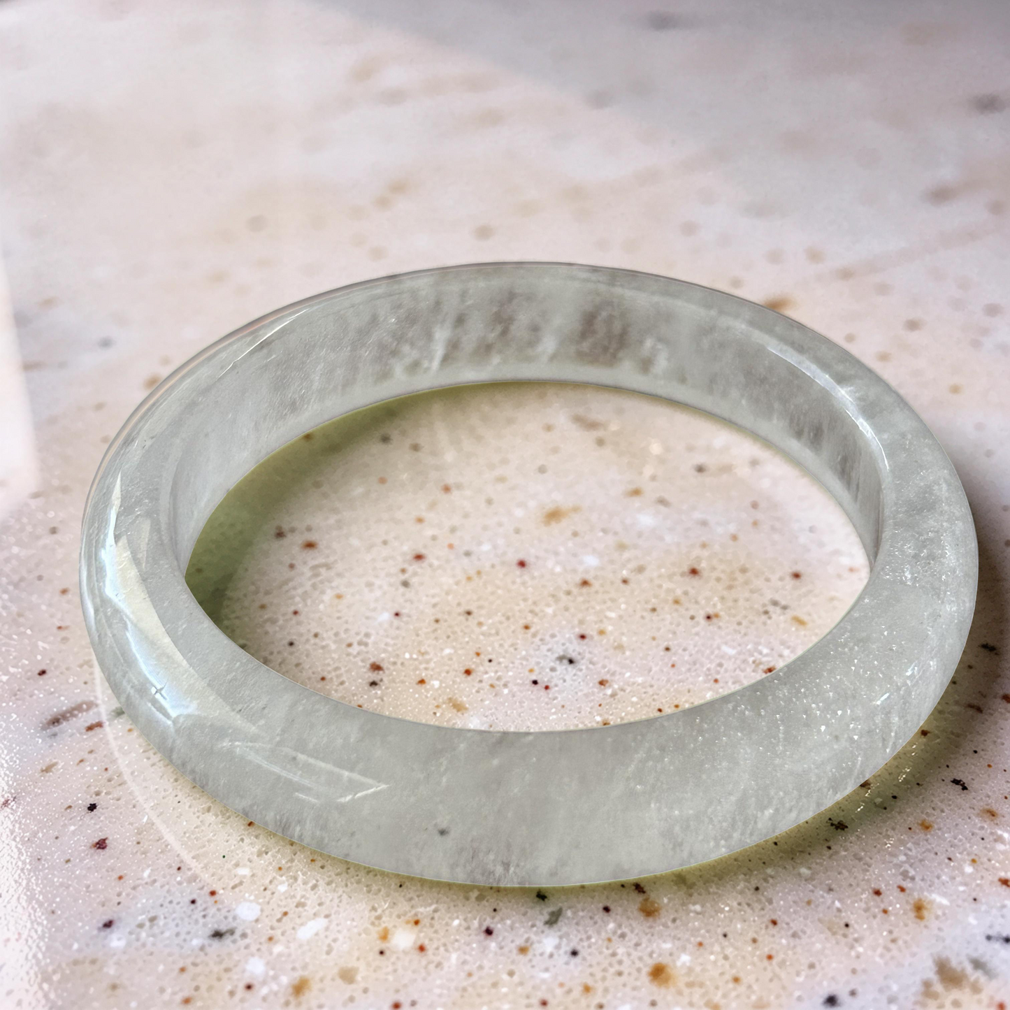 Clear Quartz Bangle
