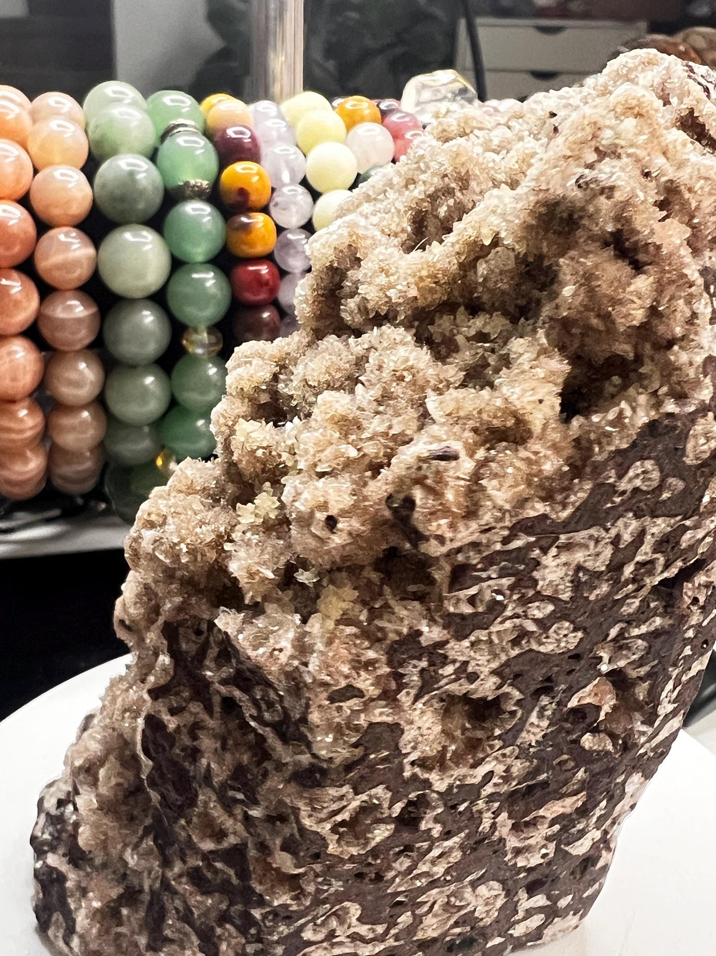 Natural Calcite Crystal Cluster: Healing Energy, Home Decor