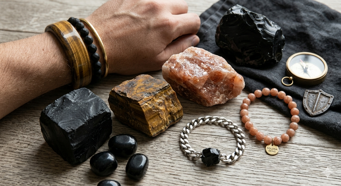 Crystal Jewelry for Men Breaking the Stigma