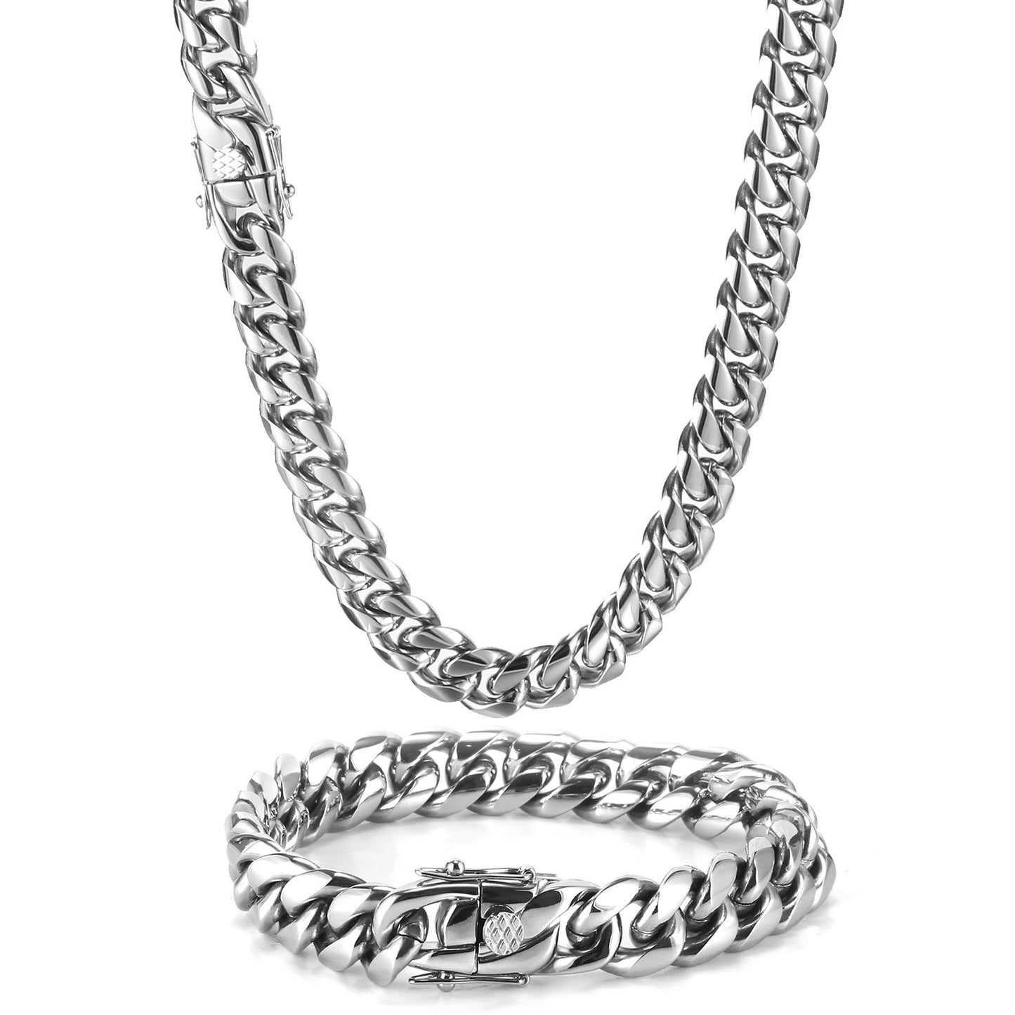 Havana Bold: Men's Cuban Chain Necklace