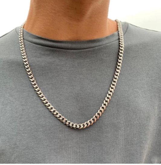 Titan Cuban: Men's Stainless Steel Chain