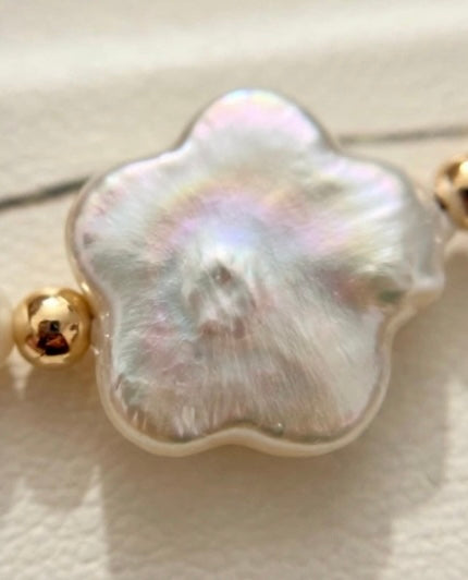 Tourmaline & Star Shell Pearl Bracelet