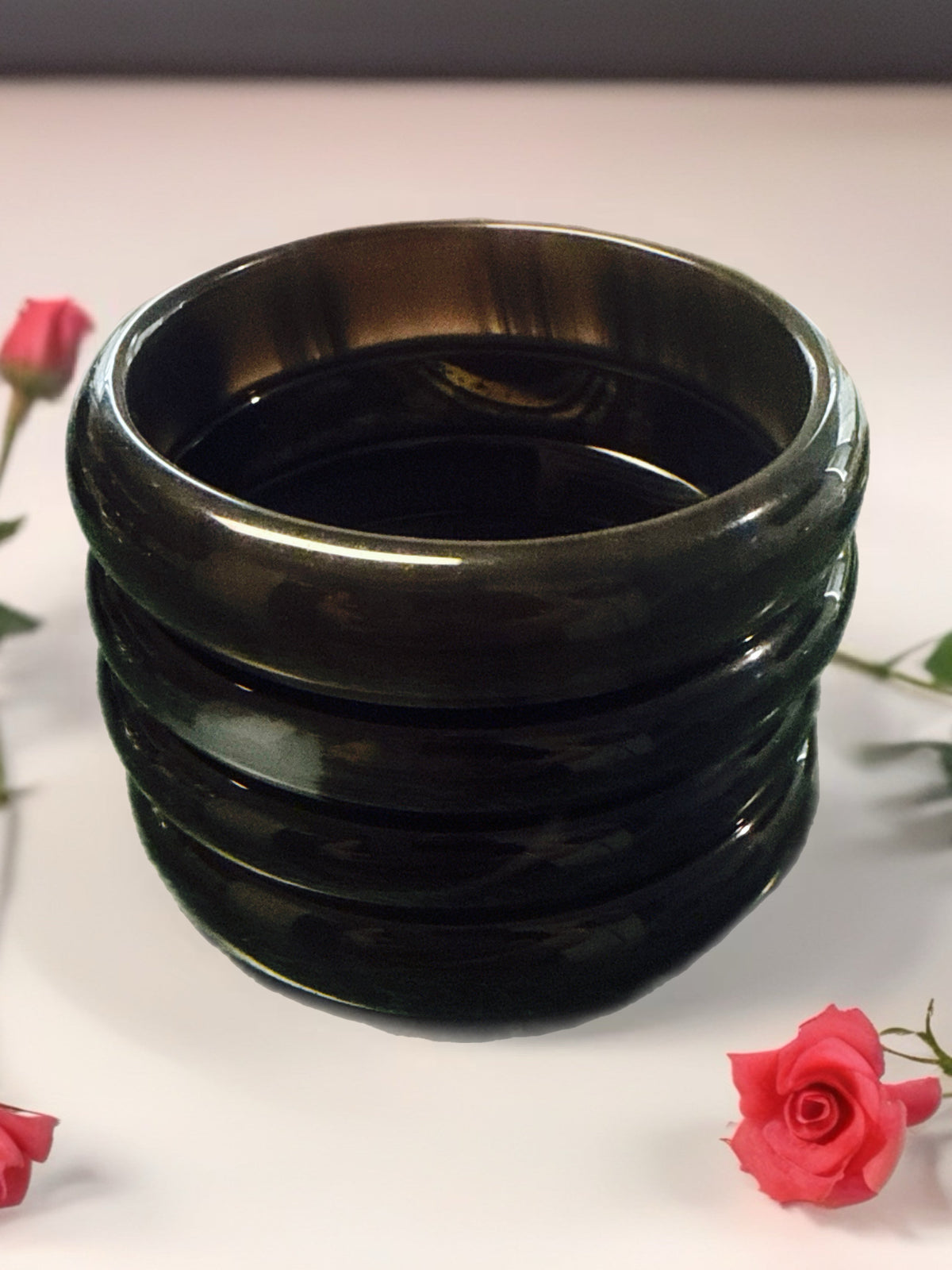 Brown Banded Agate Bangle