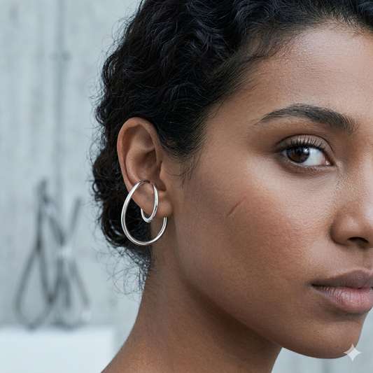 Spiral Ear Cuff Earrings