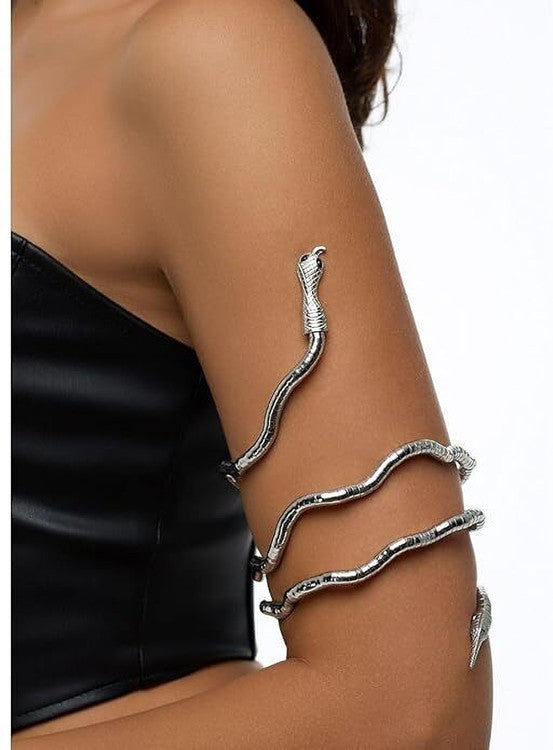 Serpentine Convertible Snake Necklace – 90cm