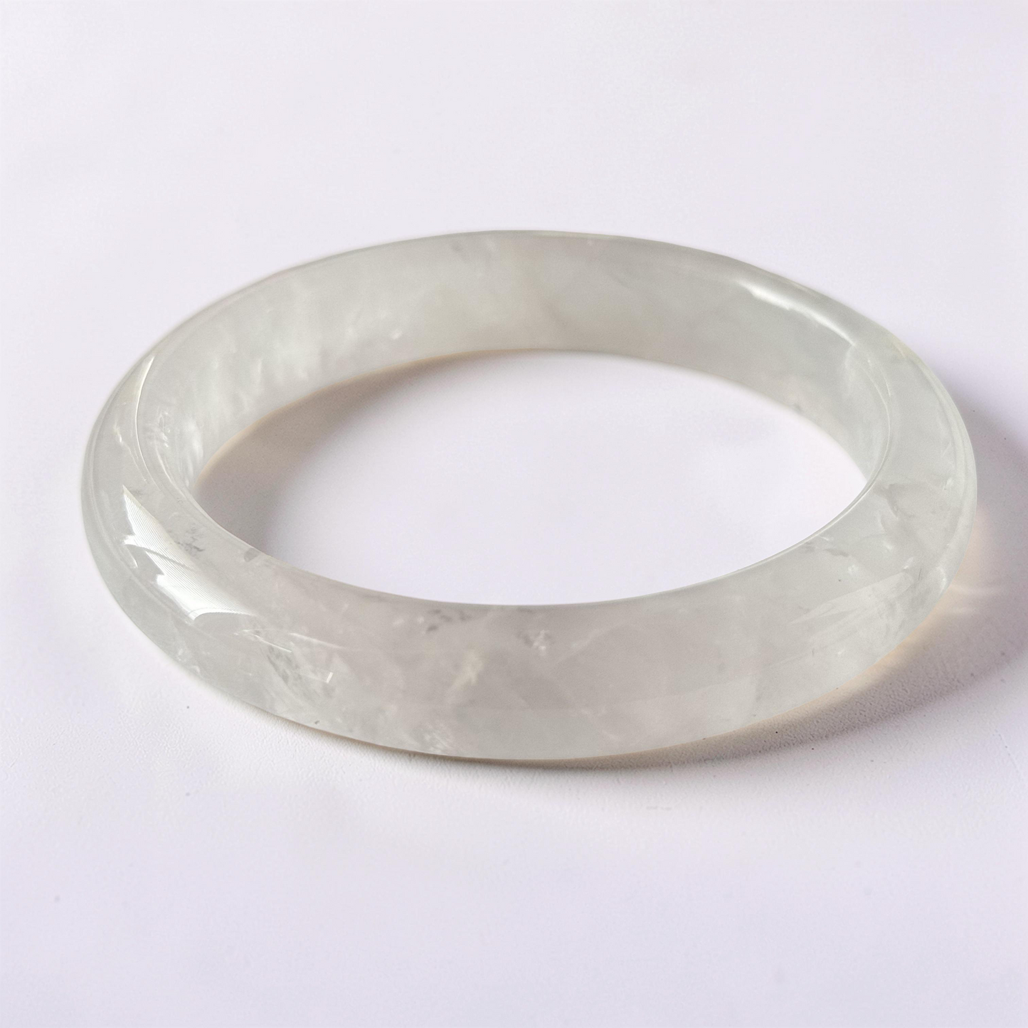 Madagascar Rose Quartz Bangle