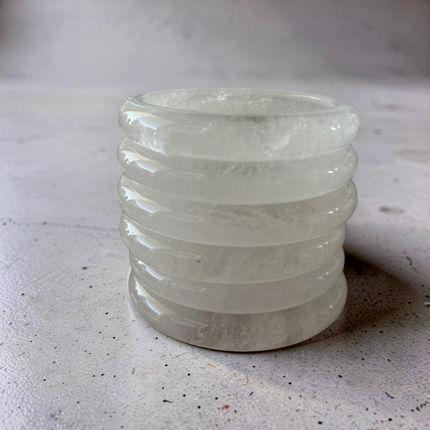 Clear Quartz Bangle