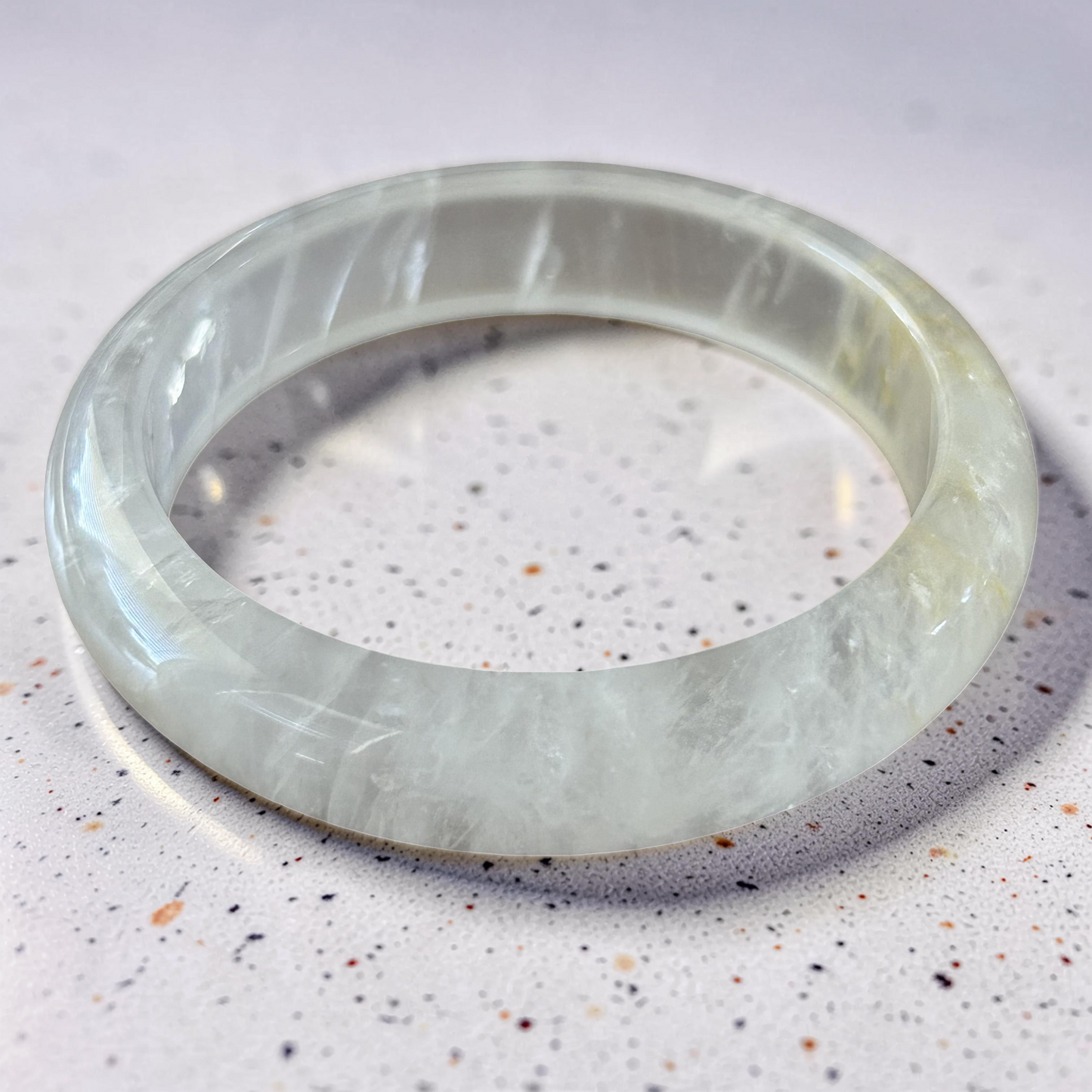Clear Quartz Bangle
