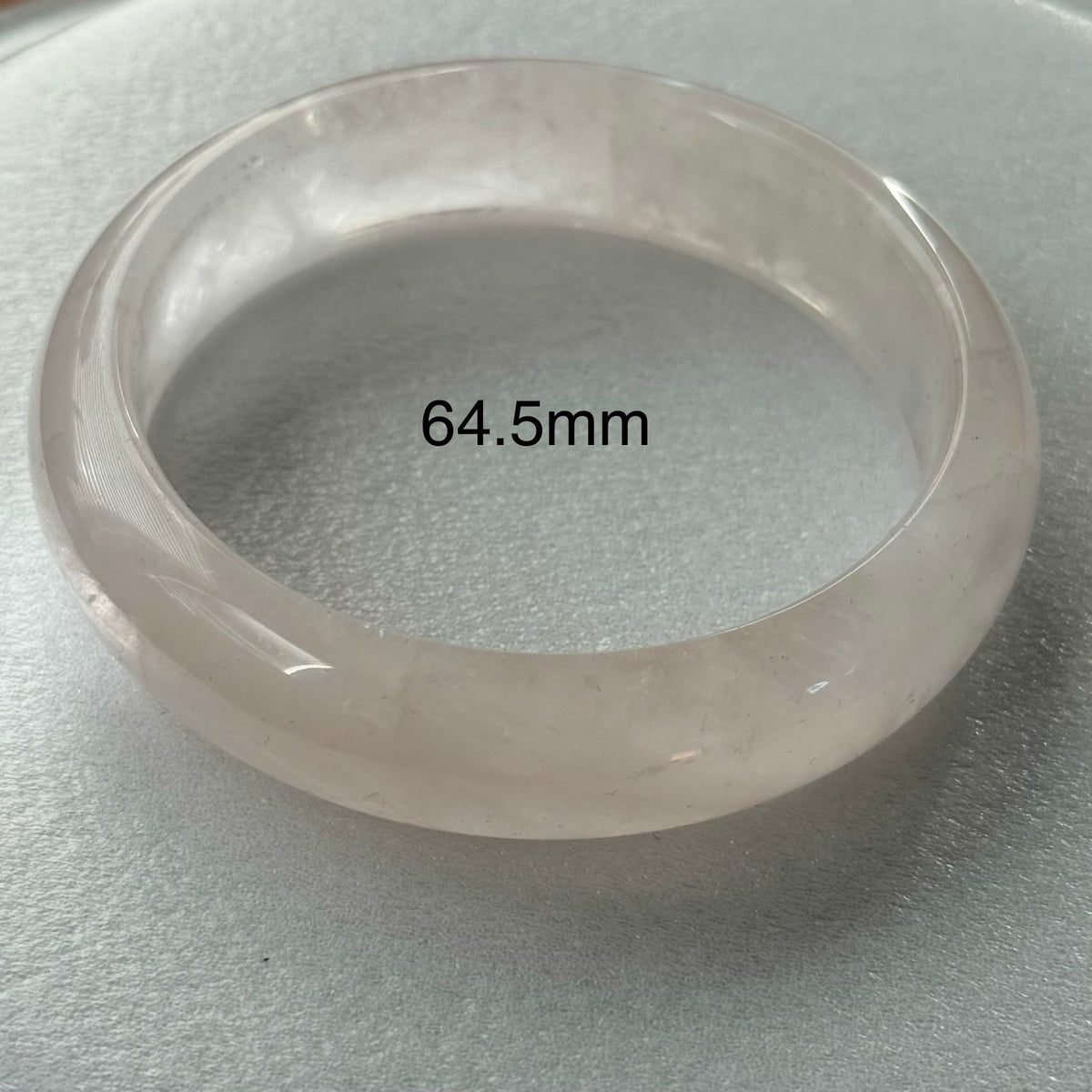 Madagascar Rose Quartz Bangle