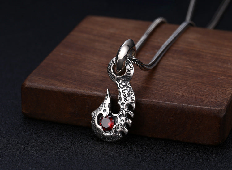 S925 Sterling Silver Necklace Pendant Men