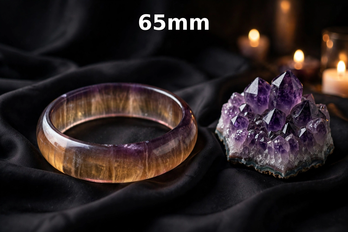 Old Mine Layered Fluorite Bangles