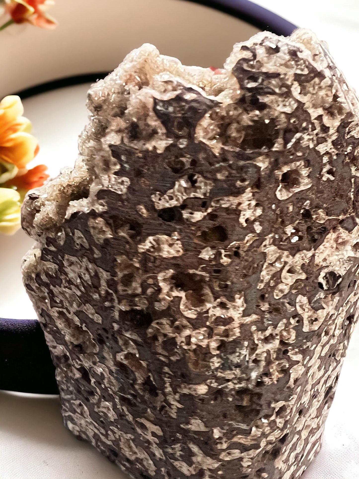 Natural Calcite Crystal Cluster: Healing Energy, Home Decor