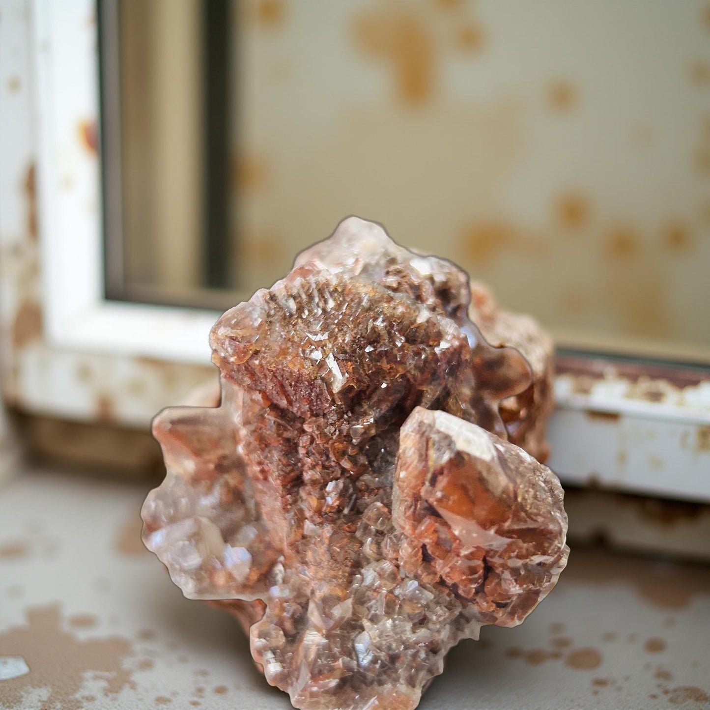 Raw Bladed Barite Crystal Cluster | Natural Mineral Specimen | 3.4” L x 2.50” W | 10.92 oz