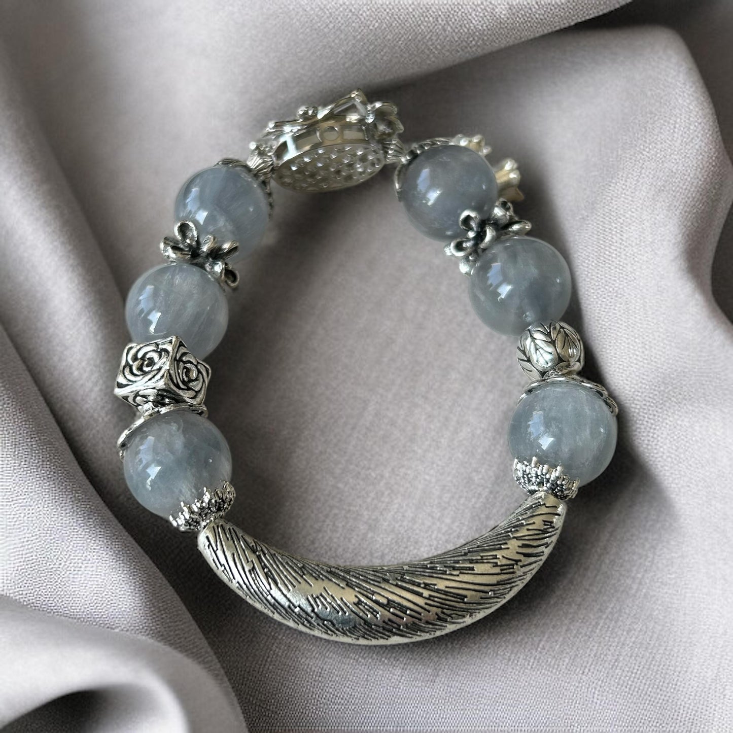 Fire Quartz Focus & Clarity or Moonstone Intuition & Inner Wisdom